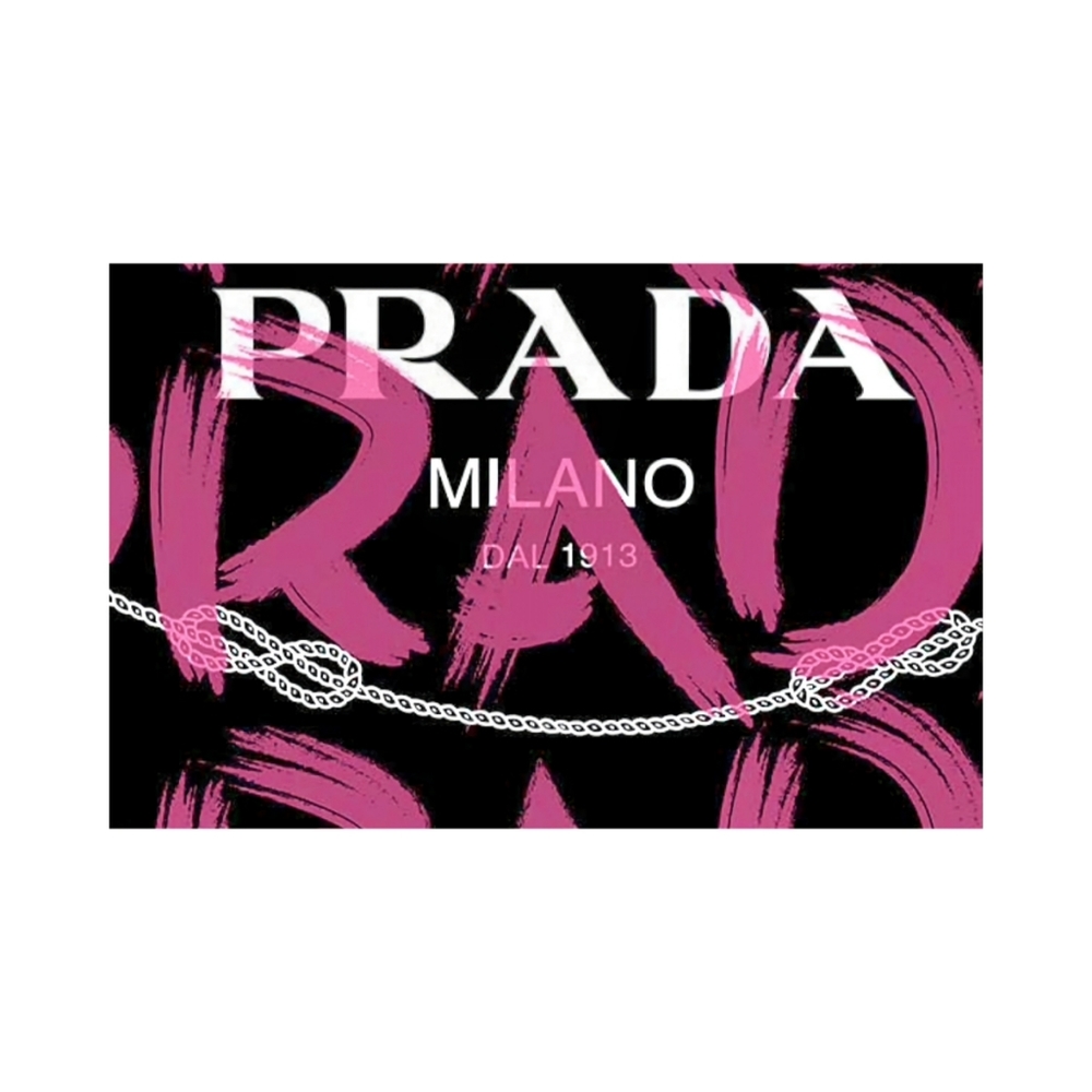 Prada 8 1/2"x11" Framed Wall Art